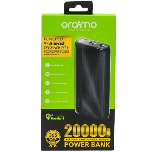 Oraimo Powerbank 20,000mAh